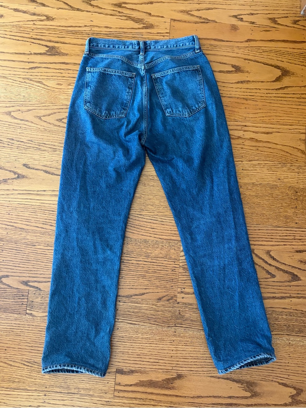 AGOLDE 90s Pinch Waist High Rise Straight Jeans in Control 27 - Picture 13 of 16